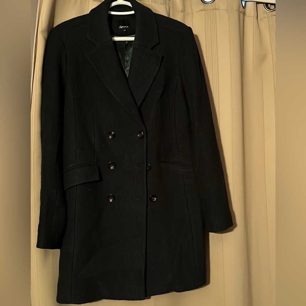 Gorgeous dark green pea coat
